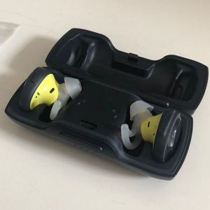 Bose Soundsport Free - EUC - Navy/Citron